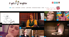 Desktop Screenshot of itgetsbrighter.org